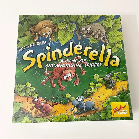 2015 Roberto  Fraga Spinderella Board Game Sealed - Picture 1 of 12